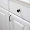 Elements 3" Center-to-Center Matte Black Madison Cabinet Pull Z259-3MB - alternate 5